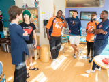 2019 | Kareem Visits Denver Children's Hospital