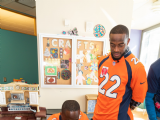 2019 | Kareem Visits Denver Children's Hospital